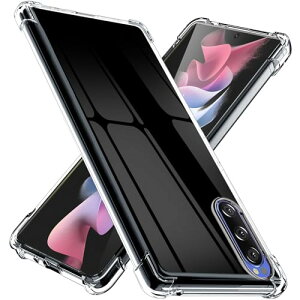 Xperia 5 III �P�[�X �ϏՌ� �N���A ���^ �y�� TPU ���ϖh�~ ���� ���� ��̌^ SO-53B SOG05 �J�o�[ �Ռ��z�� �X�}�z�P�[�X ����