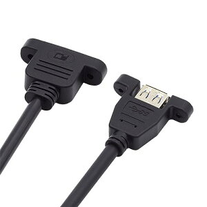 USB�P�[�u�� 5Gbps USB 3.0 Type A ���X - Micro USB 3.0 ���X Type-B �X�N�����[�}�E���g�^�C�v �����P�[�u�� 50CM