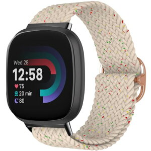 Fitbit Versa 4 / Fitbit Versa 3 / Fitbit Sense 2 / Fitbit Sense �x���g �i�C������ �����x���g �ґg �L�k�� �o���h �ʋC�� �_�炩�� Fitbit Versa 4 / Versa 3 / Sense 2 / Sense �X�^�[���C���{�[