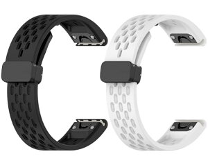 GARMIN (�K�[�~��) Approach S70 47mm / Approach S62 / Forerunner 965 / 955 �o���h �x���g 2�_�Z�b�g �����o���h �V���R�� ���C�o�b�N�� �݊��i �}�O�l�b�g �ւ��o���h �����x���g �X�g���b�v �A�N�Z�T���[ (