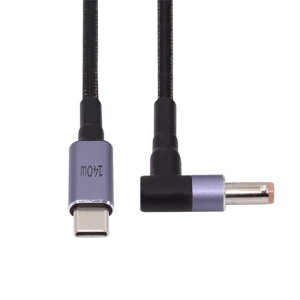 USB-C �P�[�u�� Type C ���� - DC 20V 5.5 * 2.5mm �o�͓d�� 100W 135W 140W 65W PD�[�d�P�[�u�� �m�[�g�p�\�R���p