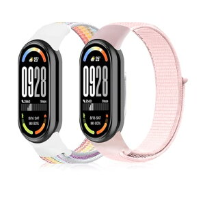 Xiaomi Smart Band 10 / 9 / 8 �x���g �i�C������ mi band 10 9 8 �ւ��x���g �T�C�Y���߉\ �ʋC �y�� �_�炩�� �����x���g �s���N / �J���t��