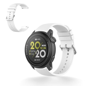 COROS PACE Pro / PACE 3 �o���h �x���g �����o���h �V���R���f�� �ʋC�y�� ���K �ϋv�� �h���� �h�� �ȒP���� �u�₩ �j���������p (�z���C�g)
