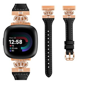 Fitbit Versa 4 / Fitbit Versa 3 / Fitbit Sense 2 / Fitbit Sense �x���g �{�v�o���h ���f�B�[�X�p �L���L�� ���� �����x���g ���^��T�V�F�C�v�N���E���G�������g �r���v�o���h �{�v�x���g Fitbit Versa 4 / Versa 3 /