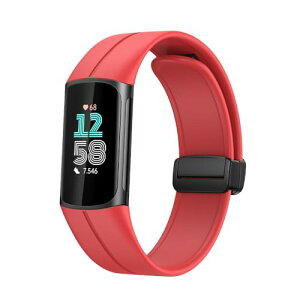 Fitbit Charge 6 / Charge 5 �o���h �V���R�� �x���g �����o���h ���C �_�炩�� �X�|�[�c �^�� �A�E�g�h�A �U�� �E�H�[�L���O �W���M���O �����j���O �W�� �؃g�� ���K �s���e�B�X �����Y ���f�B�[�X 