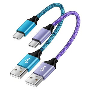 USB C �P�[�u�� 0.5M 2�{�Z�b�g QC3.0�}���[�d �^�C�vc �P�[�u�� 50cm �Z�� type c �P�[�u�� USB2.0�����f�[�^�]�� �i�C�����҂� ���ϋv�� iPhone15�V���[�Y / Galaxy S23 ultra / iPad Pro / iPad air ��5���� / Sony Xper