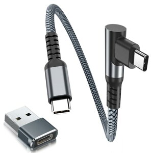 USB C to Type C 100W �P�[�u�� 0.3M USB A �A�_�v�^�t�� ���Ή��\ MacBook Pro iPhone 16 15 Pro Max Plus iPad 10th Air 5th 6 6th Generation Samsung Galaxy S23 S21 S22 Z Flip �p���C�g�A���O���}���[�d PD �[�d�R�[�h