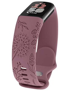 Fitbit Charge6 / Charge5 �o���h �_�炩�� �X�|�[�c �^�� �A�E�g�h�A �U�� �E�H�[�L���O �W���M���O �����j���O �W�� �؃g�� ���K �s���e�B�X �����Y ���f�B�[�X �ԕ� �V���R�� �����x���g ���킢��