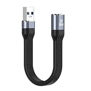 USB�P�[�u�� 10Gbps USB 3.1 Type AF - USB3.0 Type A �I�X ���� �t���b�g �X���� FPC �f�[�^�P�[�u�� 13cm �m�[�g�p�\�R�� �f�X�N�g�b�v�p