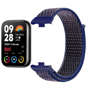 Xiaomi Redmi Watch 5 / Watch 4 / Xiaomi Smart Band 9 Pro / Band 8 Pro �X�|�[�c �����x���g �i�C���� �X�g���b�v ���v�x���g �����o���h �V���I�~ Redmi Watch 5 / Watch 4 / Mi Band 9 Pro / Mi Band 8 Pro ���v�o���h (�u���[)