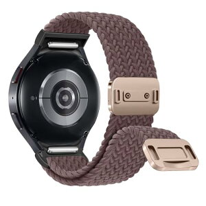 Galaxy Watch FE 40mm / Samsung Galaxy Watch 7 / 6 / 5 / 4 40mm 44mm Galaxy Watch 6 Classic 43mm / 47mm �o���h �����^�b�` �i�C���� �x���g �u���C�f�b�h �����p�o���h �ґg �X�|�[�c�o���h �ւ��o���h One-Click �N�C�b