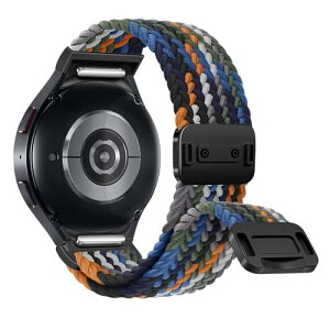 Galaxy Watch FE 40mm / Samsung Galaxy Watch 7 / 6 / 5 / 4 40mm 44mm Galaxy Watch 6 Classic 43mm / 47mm �o���h �����^�b�` �i�C���� �x���g �u���C�f�b�h �����p�o���h �ґg �X�|�[�c�o���h �x���g �ւ��o���h One-Click 
