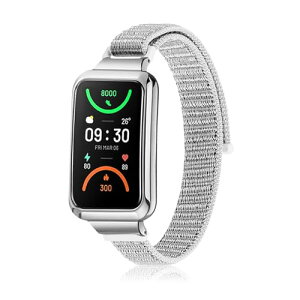 OPPO Band 2 �x���g �i�C���� �o���h ���� �x���N���o���h �y�� �_�炩�� �ʋC�� �ϊ��� �j���ʗp �x���N�� �X�|�[�c�o���h OPPO Band 2 �ւ��o���h �����o���h OPPO Band 2 ( �z���C�g )