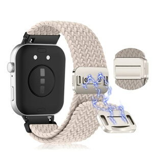 Huawei Watch Fit 4 Pro / 4 / 3 �x���g �i�C���� �o���h �҂ݍ��� ���C�z�� �X�|�[�c�p �e�͐� �������i�K���� �_�� �h�� �ʋC �Č��� �j�����p �ȒP���t��