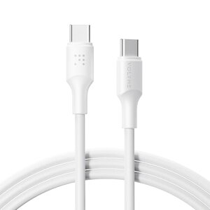 USB Type C �P�[�u�� 100W PD�}���[�d USB C to USB C �f���h�~ �f�[�^�]�� �^�C�vc �P�[�u�� PD3.0 PPS QC3.0e-marker ���� iPhone 15 MacBook Pro Matebook iPad Xperia Galaxy��Type-c�@��(2m �z���C�g)