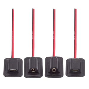 �^�C�v C �}�C�N�� USB DC 5V DC 5.5x2.1mm 3.5x1.35mm �d���s�O�e�[�������P�[�u�� �o�b�N�p�b�N�[�d�d�C���M�p�b�h�p 4��