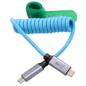 USB �^�C�vC �P�[�u�� 20Gbps 100W 4K60 �f�[�^ �d�� �P�[�u�� iPhone 15 iPad MacBook Pro �X�}�z SSD BMPCC ZCAM R5 R6 A7C FX3�J�����̂��� ���b�v�g�b�v���j�^�[ �R�C�� 30cm �݊��i ��֕i �ЊO�i