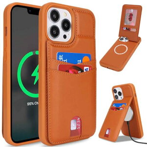 iPhone 15 Plus �P�[�X �蒠�^ MagSafe�Ή� ���C�����X�[�d �w�� �J�[�h�P�[�X �A�C�t�H�� �X�}�z�P�[�X �㉺�J �w�ʃJ�o�[ �X�}�z�J�o�[ �w�ʃ|�P�b�g ���C�z�� ���z�^ �y�� ���^ �ϏՌ� �L�Y�h�~ 