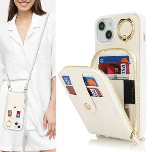 iPhone 15 Plus �P�[�X �蒠�^ �V�����_�[ �΂ߊ|�� �w�� �X�g���b�v�t�� �J�[�h���� �V�����_�[�X�g���b�v ���|�� ��|�� �X�}�z�P�[�X ���f�B�[�X �V���v�� �J�W���A�� �ϏՌ� �y�� �L�Y�h�~ 