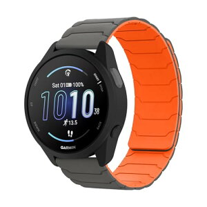 Garmin Approach J1 / S44 / S50 / �K�[�~�� Vivoactive 6 / 5 / Vivomove Trend �x���g 20mm ���C �V���R�� ���v�x���g �X�|�[�c �ւ��x���g �h�� �X�}�[�g�E�H�b�` �x���g 20mm �����o���h Garmin Forerunner 570 42mm / 165 