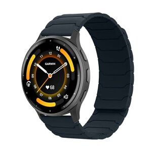 Garmin Venu 4 / 3 45mm / vivoactive 4 / Venu 2 / Active 22mm �x���g �V���R�� ���� �o���h �y�� �^�� �ȒP ���E �J�W���A�� �f�C���[ �؃g�� �X�|�[�c ���K �E�H�[�L���O �U�� �K�[�~�� �u���[