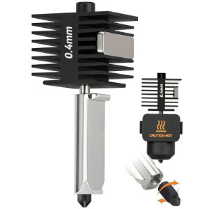 Bambu Lab A1 A1 mini �������m�Y�� �d���|�m�Y�� �z�b�g�G���h �t���L�b�g 0.4mm 0.6mm 0.2mm ���� �����v�����g �ϖ��Ր� CF / �J�[�{���t�@�C�o�[�Ή� �\���m�Y�� ��p�����` �N���[�j���O�u���V�t�� 
