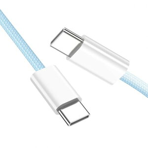 USB C �P�[�u�� �^�C�v C �I�X - �I�X PD 27W 65W �d�� 480Mbps �f�[�^ �P�[�u�� �z���C�g �X���[�u �X�}�z & �^�u���b�g & �m�[�g�p�\�R���p (�F 0.2m)