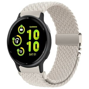 Garmin Vivoactive 6 / 5 / 3 / Forerunner 570 42mm / 165 / 165 Music / Approach S44 / S50 �x���g 20mm �����x���g �ւ��x���g �L�k�� �i�C�����p���V���[�g�o�b�N���҂݃o���h �j�����p Garmin ForeAthlete 55 / 245 / 245 Music