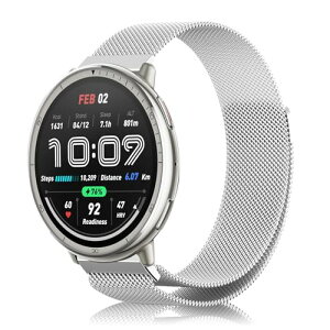 Amazfit Active 2 / 2 Square �x���g �����o���h �����x���g �~���l�[�[���b�V���x���g �X�e�����X�� �}�O�l�e�B�b�N�X�g���b�v ������� �j�����p �ʋC ���K �R���p�`�u�� Amazfit Active 2 / 2 Square (�V