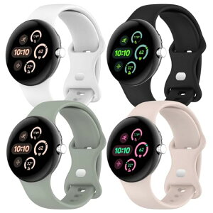 [������4�{�Z�b�g] Google Pixel Watch 4 / 3 �x���g 45mm �V���R�� �o���h ���� �\�t�g �X�|�[�c �����p �j�� ���� ���K �؃g�� �U�� �E�H�[�L���O �f�C���[ ���� �J�W���A�� �y�� �ϋv�� �ʋC�� �h�� 