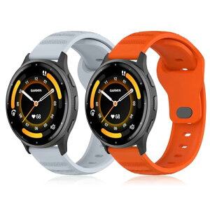 Garmin Venu 4 45mm / Venu 3 45mm / Venu 2 / Vivoactive 4 / Active �x���g �V���R�� �X�}�[�g�E�H�b�` ���v�o���h �h���� �ʋC�� �_�炩�� 2�{�Z�b�g �X�|�[�c �����x���g Garmin Forerunner 570 47mm / �K�[�~�� Forerunn