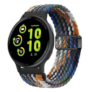 GARMINvivoactive 6 Garmin Vivoactive 5 Venu Sq 2 Forerunner 165 Music �x���g 20mm �o���h �����x���g �ґg�X�g���b�v ���C�o�b�N���t�� �����p�X�g���b�v �K�[�~�� Venu 2 Plus Forerunner 245 Music 645 Music �p�x���g - 