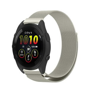 Garmin Forerunner 570 42mm / Vivoactive 6 / 5 / Forerunner 165 / vivomove Trend �����o���h �~���l�[�[ 20mm �����o���h �X�e�����X�� ���C�o�b�N���t�� �K�[�~�� ���B���H�A�N�e�B�u 6 �ւ��x���g Garmin Venu Sq 2 / S