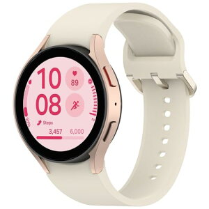 Galaxy Watch FE 40mm �o���h �V���R�� �x���g �ʋC�� ���߉\ �ϏՌ� �_�炩�� Galaxy�E�H�b�` 7 / 6 / 5 / 4 (40 / 44mm) �x���g �\�t�g �����ȒP Galaxy Watch 6 Classic / 5 Pro�p�ւ��o���h (��)