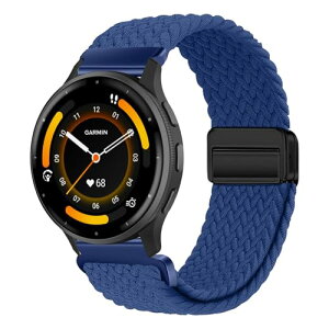 Garmin Venu 4 45mm / Venu 3 45mm / 2 / Forerunner 570 47mm / 265 / 255 / Vivoactive 4 / Active�x���g 22mm �����o���h �i�C�����f�� ���C�o�b�N�� �}�O�l�b�g���o�b�N�� �ւ��x���g �L�k�� �T�C�Y���� �҂� �ʋC�� �X