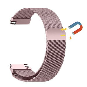 Amazfit Active 3 Premium / Amazfit Active 2 Square / Active 2 / T-Rex 3 Pro 44mm �x���g �o���h ���C�o�b�N�� �}�O�l�b�g �X�g���b�v ���b�V���D�� �r���v�o���h �����x���g �g�X�e�����X���ߋ��� ���C���b�N �j
