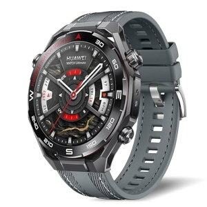 Huawei Watch GT 6 46mm / Huawei Watch GT 6 pro / 5 Pro / 6 / 5 / 4 / 3 / 2 46mm 22mm �x���g ���� �o���h �V���R��+�i�C������ �����x���g �����ȒP �����o���h �_�炩�� �ʋC�� �ւ��x���g (�O���[)