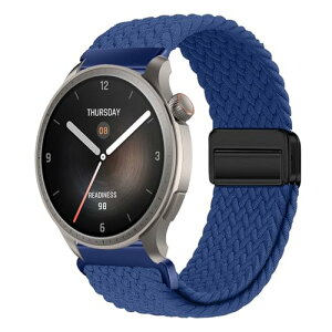 Amazfit Active Max / Balance 2 / Balance / Bip 6 / Bip 5 / GTR 4 / GTR 3 Pro / GTR 3 / Cheetah Pro / Cheetah�x���g 22mm �����o���h �i�C�����f�� ���C�o�b�N�� �}�O�l�b�g���o�b�N�� �ւ��x���g �X�|�[�c �ґg�X�g���b