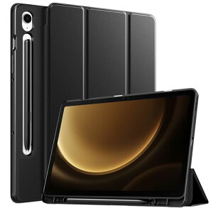 Galaxy Tab S9 FE 10.9�C���` �P�[�X SM-X510NZAAXJP �T���X�� Tab S9 FE 10.9 Wi-Fi���f�� (SM-X510NZAAXJP) �X�}�[�g�J�o�[ �^�u���b�g�X�^���h�P�[�X �I�[�g�X���[�v�@�\ TPU�o�b�N S�y�����[ �S�ʕی� �ϏՌ� ��