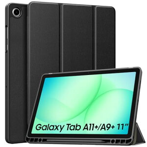 Galaxy Tab A11+ A9+ �P�[�X Galaxy Tab A11 Plus A9 Plus�p �J�o�[ SM-X230NZAAXJP X238QZAASJP X210NZAAXJP �y�����[ 11�C���`�X�}�[�g�J�o�[ �^�u���b�g�X�^���h�P�[�X �I�[�g�X���[�v�@�\ TPU�o�b�N PU �y�����[ �S��