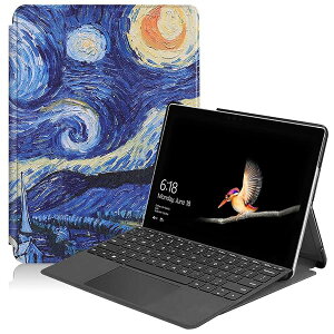 �}�C�N���\�t�g Microsoft Surface Go4 / Surface Go 3 / Go 2 / Go �P�[�X �T�[�t�F�X �S�[ 3 / �S�[ 2 / �S�[ �J�o�[ �y�� ���^ �ϏՌ� ���h�~ PU ���U�[ �X�}�[�g�J�o�[ �n�[�h Surface Go4 / Go3 / Go2 / Go 10.5 �C��