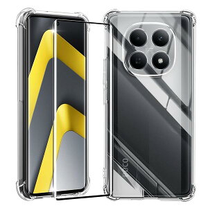 Xiaomi Poco M8 �P�[�X �N���A ���ϖh�~ xiaomi poco m8 �K���X�t�B���� �_�� pocom8 �P�[�X �ϏՌ� �ی�t�B���� �w��h�~ �����h�~ �ϏՌ� �ی�t�B���� �w��h�~ �����h�~