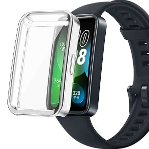 HUAWEI Band 10 / 9 / 8 �P�[�X HUAWEI Band 10 / HUAWEI Band 9 / HUAWEI Band 8 10 �J�o�[ �\�t�g �ϏՌ� TPU �L�Y�h�~ �w��h�~ ����h�~ ���^ �V���v�� �ی�P�[�X ���b�L�d�グ ���y�� �S�ʏ��h�~ �ی�J�o�[ (