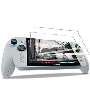 ASUS ROG Xbox Ally / ROG Xbox Ally X (2025�N����) 7�C���` �K���X�t�B���� �t���ی� �����K���X �ی�t�B���� �d�x9H �ϏՌ� ��U�h�~ �w��h�~ �����ߗ� �C�A�[�� �����z�� 0.26mm 2.5D �Ή� 2������