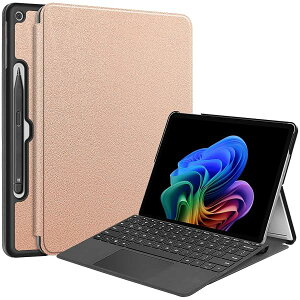 Microsoft Surface Pro 12 �P�[�X �}�C�N���\�t�g Surface Pro12 �J�o�[ �y�� ���^ �ϏՌ� ���h�~ PU ���U�[ �X�}�[�g�J�o�[ �n�[�h �t�����g�T�|�[�g �@�\ �X�}�[�g�P�[�X (���[�Y�S�[���h)