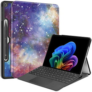 Microsoft Surface Pro 12 �P�[�X �}�C�N���\�t�g Surface Pro12 �J�o�[ �y�� ���^ �ϏՌ� ���h�~ PU ���U�[ �X�}�[�g�J�o�[ �n�[�h �t�����g�T�|�[�g �@�\ �X�}�[�g�P�[�X (YH)