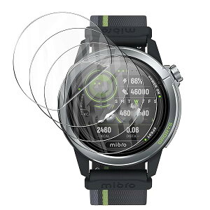 Mibro Watch GS Active2 �t�B���� Mibro Watch GS Active 2 �ی�t�B���� TPU�� �\�蒼���� �\�t�ȒP �X���[�X�^�b�` �C�A�Ȃ� �L�Y�C�� �����ߗ� �Ȗʂ�S�ʃJ�o�[ �Ή� 3������