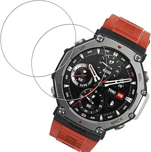 Amazfit T-Rex 3 �K���X�t�B���� �ی�t�B���� �ϏՌ� ��U�h�~ �w��h�~ �L�Y�h�~ ���ϋv �h�� ���掿 ���i�� ������ 2���Z�b�g