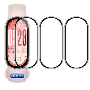 Xiaomi Smart Band 10 �t�B���� 3�� PET������ �Y�f�@�� �����ߗ� �V���I�~ �X�}�[�g�o���h band 10 �K���X�t�B���� 3D�ȖʃJ�o�[ Xiaomi Smart Band 10 Ceramic Edition �t���ی�t�B���� �L�Y�h�~ �ϏՌ� ��U�h