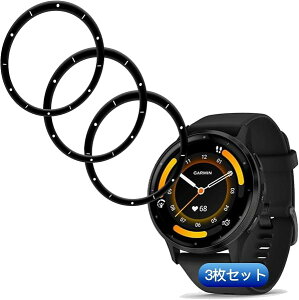 Garmin Venu 3 �t�B���� 3�� PET������ �Y�f�@�� �����ߗ� �K�[�~�� Venu 3 1.4�C���` �K���X�t�B���� 3D�ȖʃJ�o�[ Garmin Venu3 �t���ی�t�B���� �L�Y�h�~ �ϏՌ� ��U�h�~ �S�ʕی� 3D Touch�����x�^�b